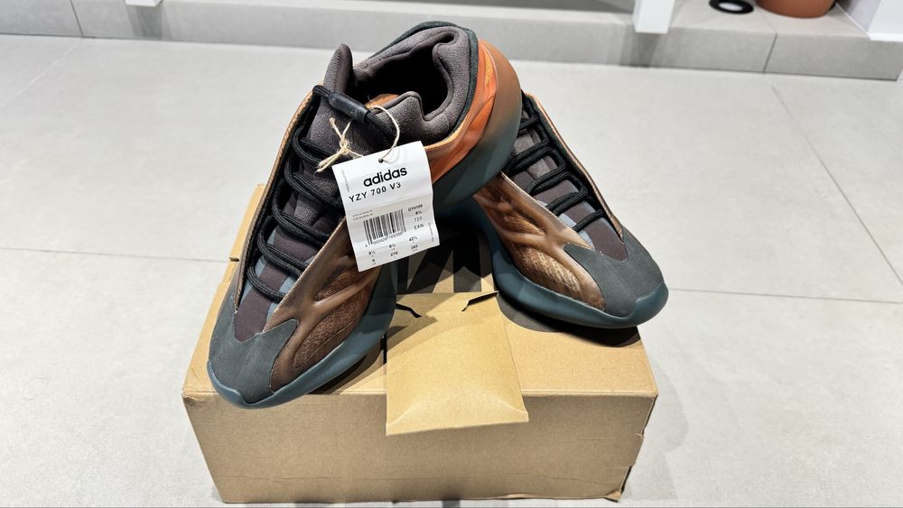 Кросівки Adidas Yeezy 700 v3 Copper Fade 42.7р чоловічі Оригінал
