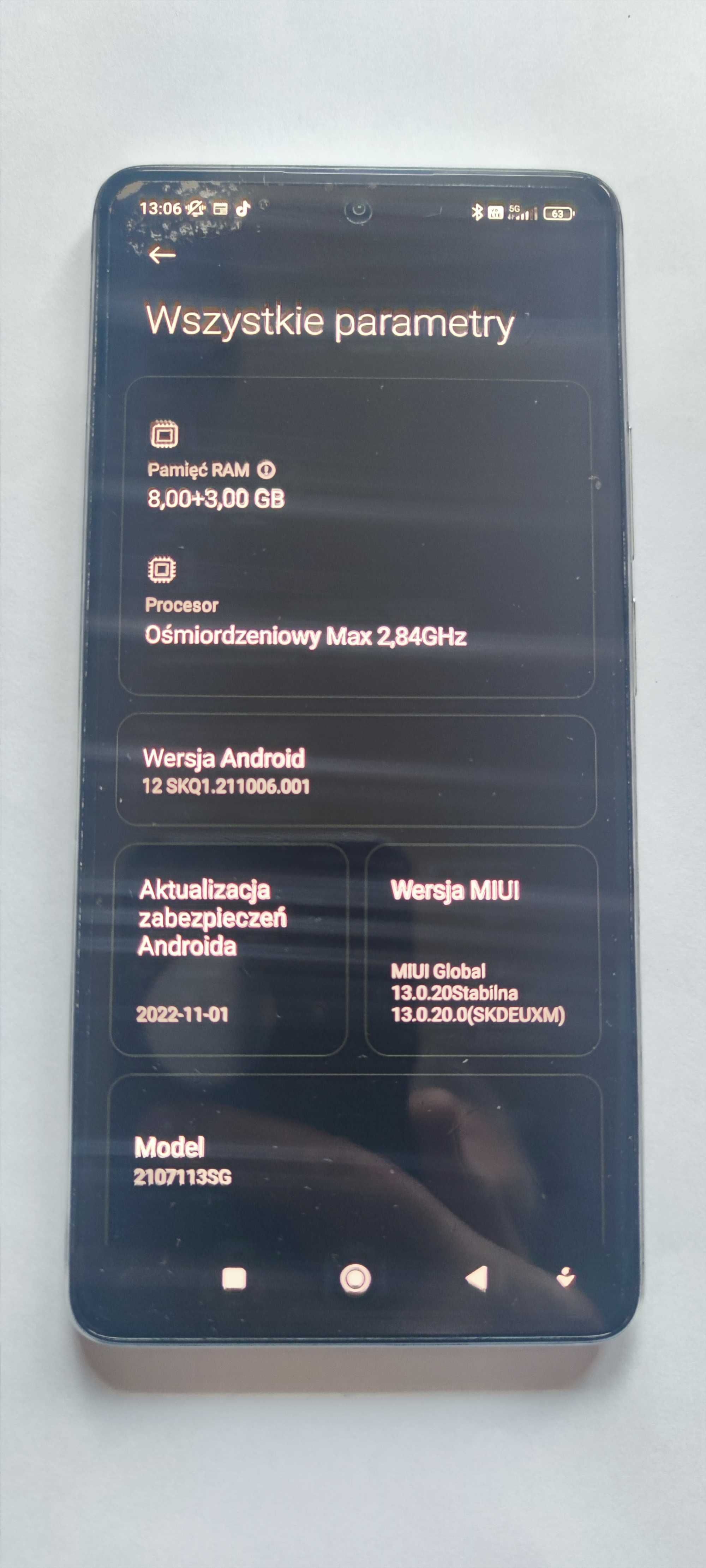 Xiaomi 11 T Pro 8/257
