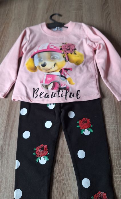 Komplet z getrami ocieplany  86/92