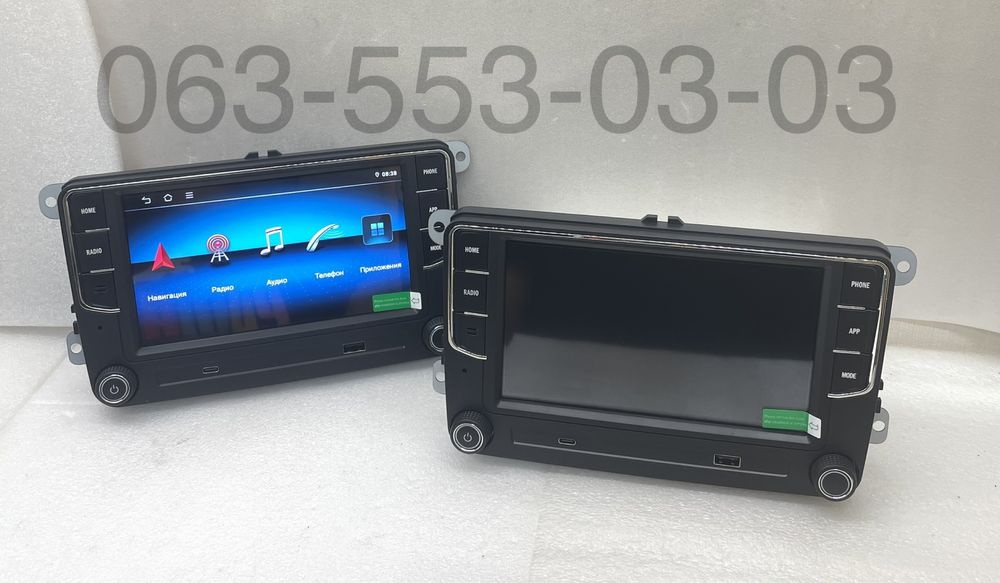 Volkswagen магнитола (как RCD RNS) Мощная 4/64Gb CarPlay DSP Качество!