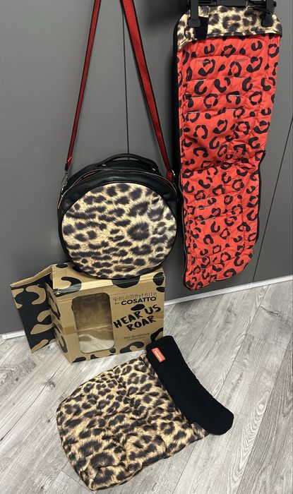 Ексклюзивний набор сумка та конверт леопард Cosatto