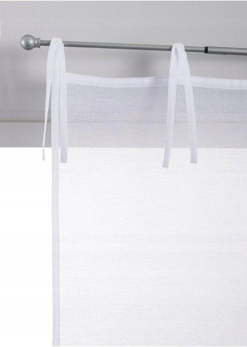 B.P.C prześwitująca firana zazdrostka ze złotymi wzorami ^39x55cm