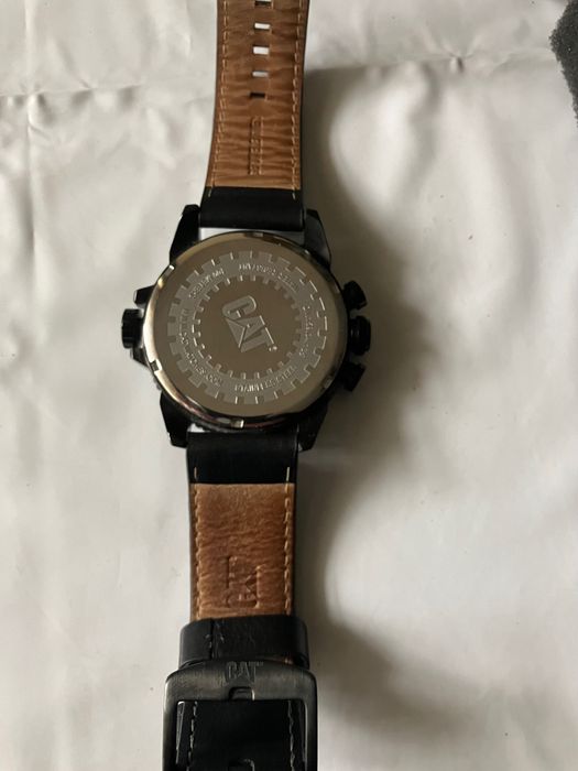 Relógio ( CAT ) caterpillar dual time Gun/black