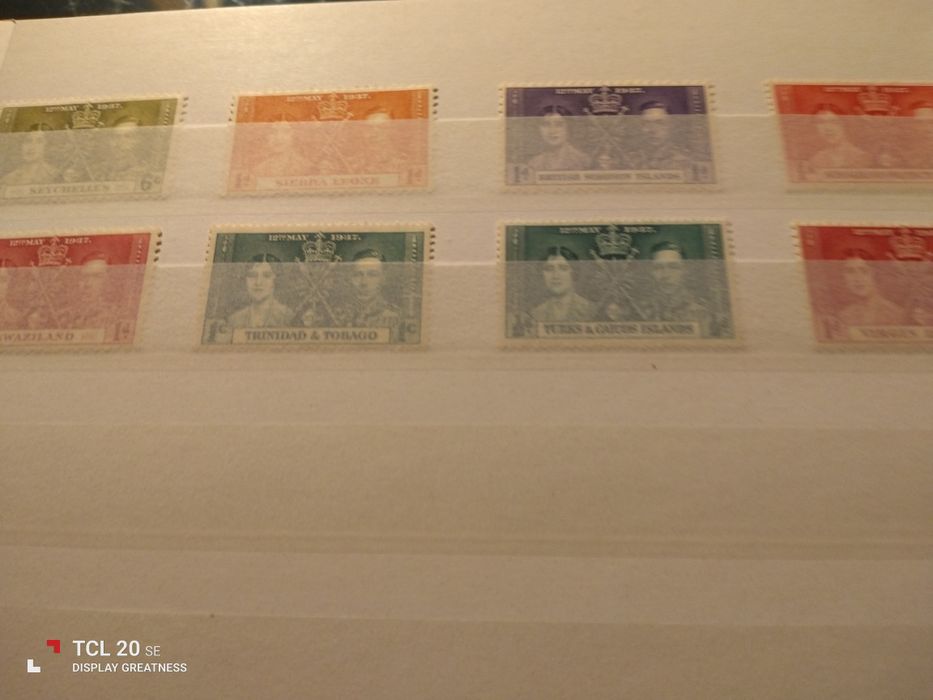 Selos de coleção . Colónias Inglesas