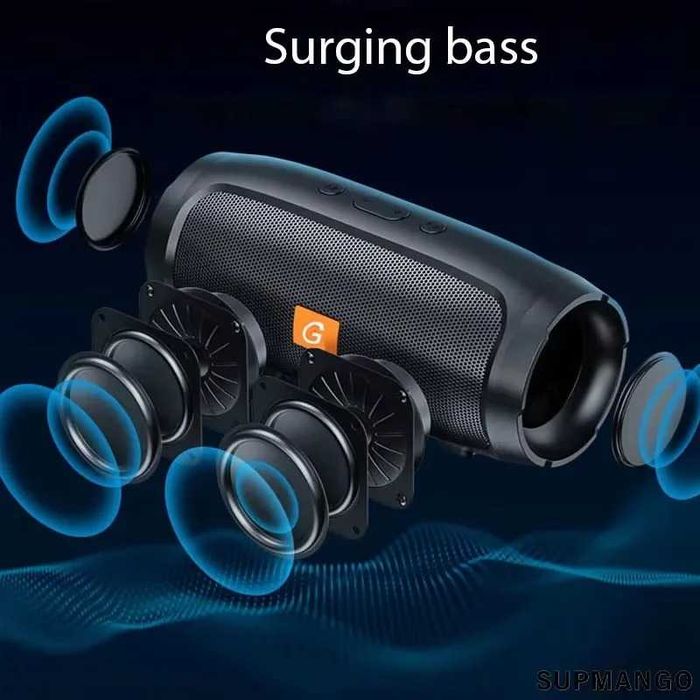 Głośnik Bluetooth z Dwoma Głośnikami