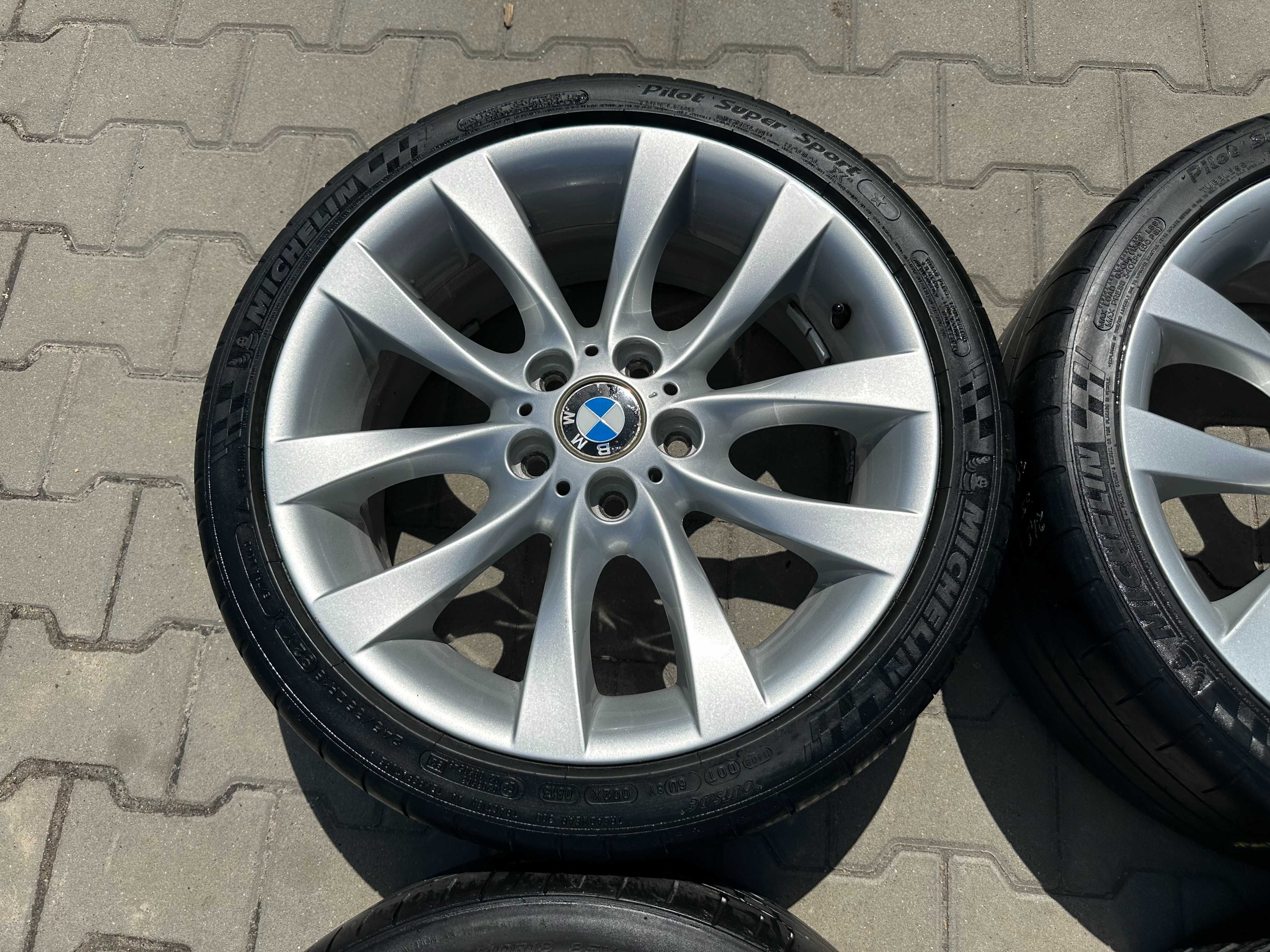 5x120 Bmw seria 1 7,5j x 18" przód 8j x 18" tył et49 oryginał BBS