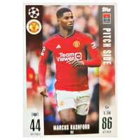 Karta Topps Match Attax Extra 2023-24 Marcus Rashford 102 Pitch Side