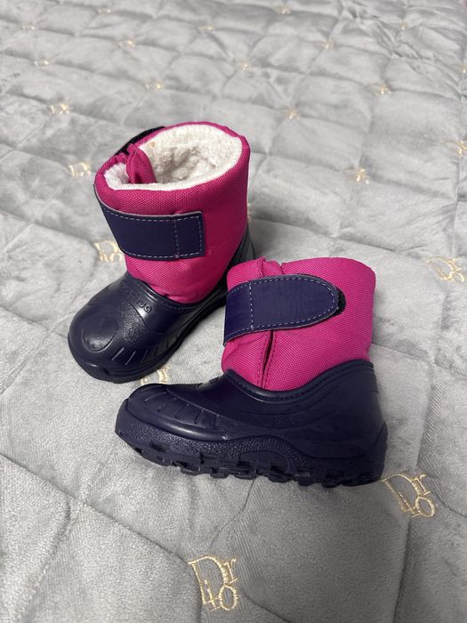 Дитяче зимові чоботи Oxylane рожеві