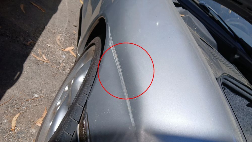 Guarda-lamas direito PORSCHE 911 Cabriolet (996)