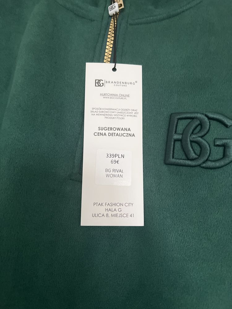 Brandenburg dres zieleń szmargd S