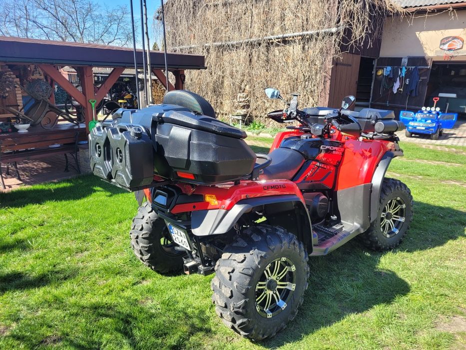 CFmoto 520l dużo dodatków