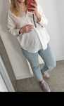 spodnie ciążowe Mama slim Ankle Jeans marki H&M. Rozmiar M.