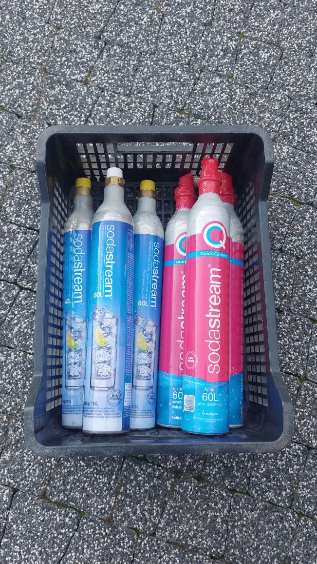 Wymiana sprzedaż butli CO2 SodaStream