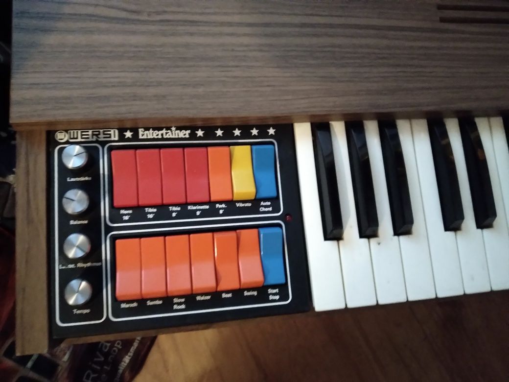 Organy Wersi  entertainer z 1978r.