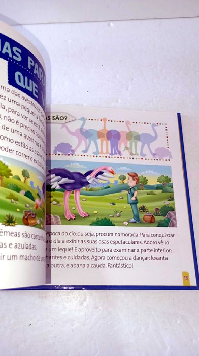 Yinca, a Avestruz - Os meus animais do Zoo