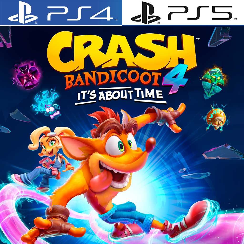 Crash Bandicoot 4: It's About Time PS4/PS5 Team Racing Nitro-Fueled