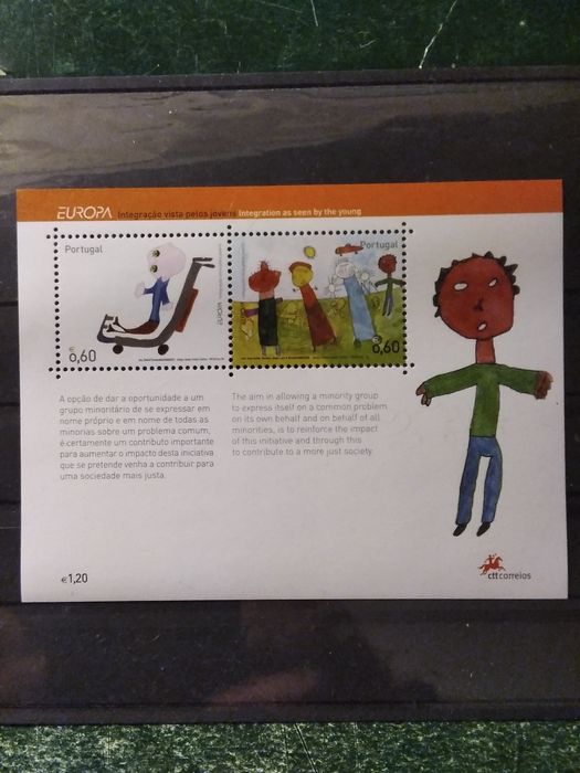 2006 Bloco Europa Integração Vista Pelos Jovens MNH **