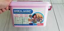 klocki magnetyczne magical magnet 88 sztuk