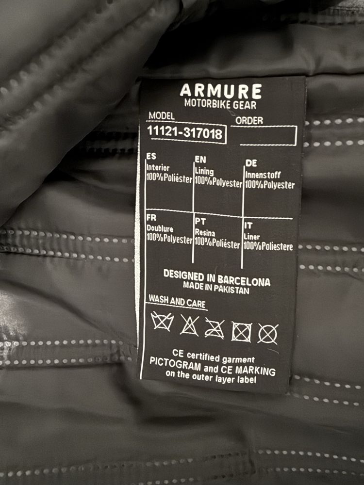 Casaco Armure  Moto