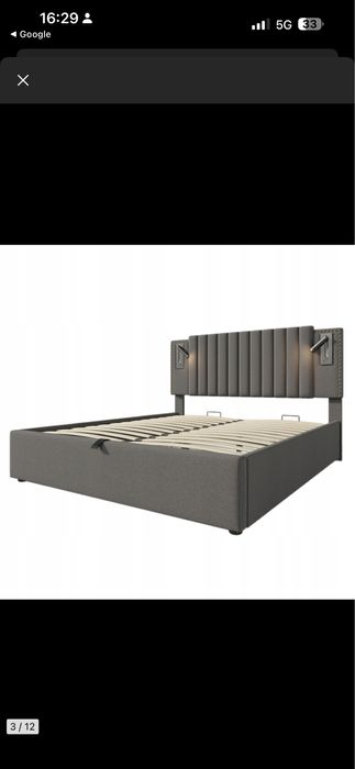 Łóżko Tapicerowane