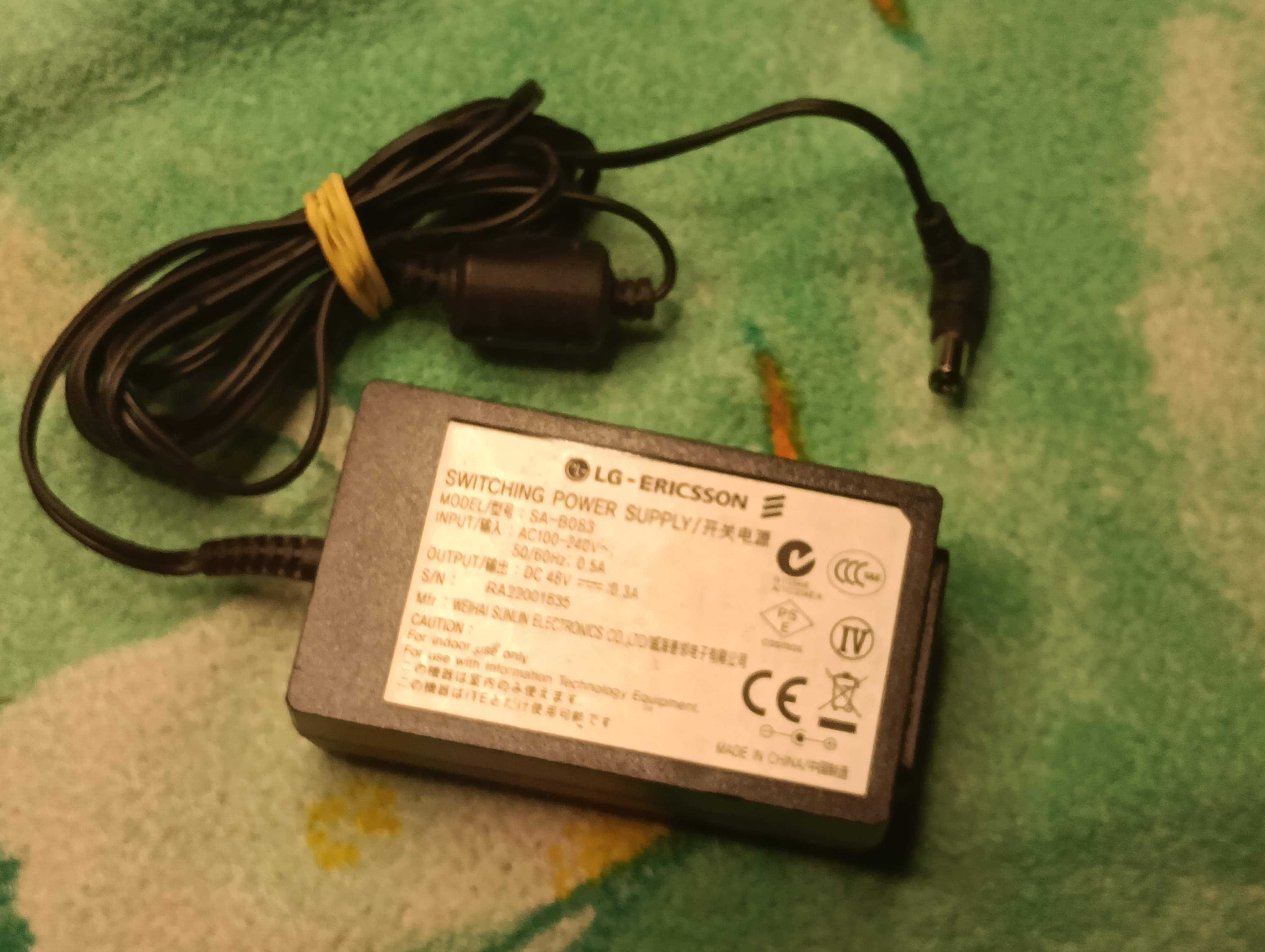 Блок живлення питания 48V 0.3A (5.5×2.1mm)