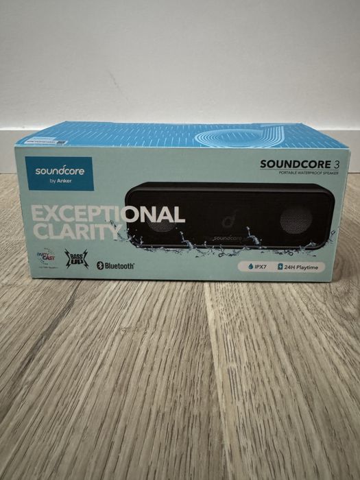 Przenośny Głośnik Anker Soundcore 3 bluetooth
