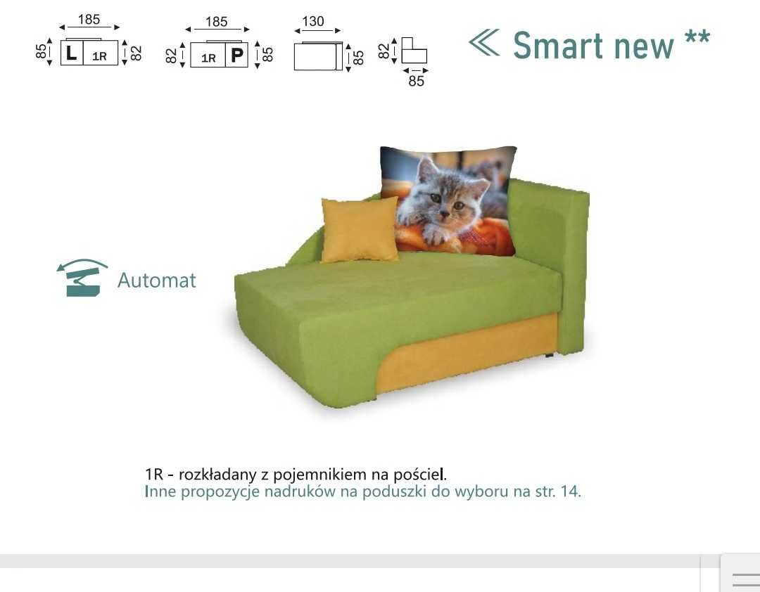 Sofa 1 osobowa, pojemnik na pościel