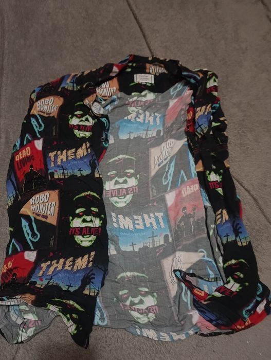 Рубашка гавайка з цікавим принтом