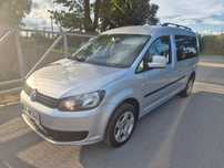 VW Caddy 1.6 TDI MAXI, 113 tys km, 7-osobowy, hak