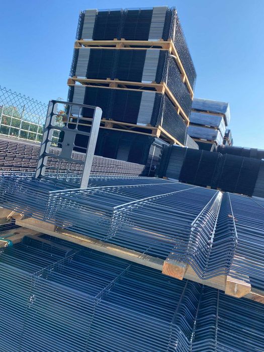 HIT! Ogrodzenie panelowe 123 cm fi 4 - 45zł/1mb