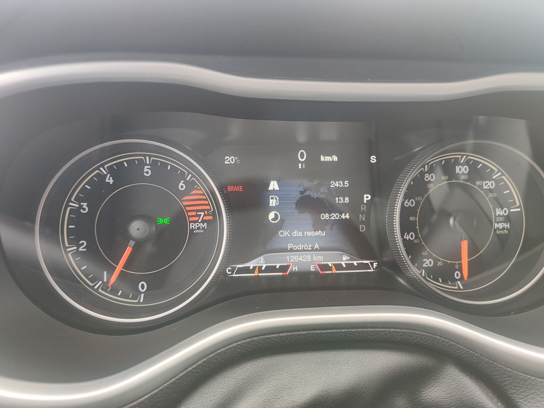 Jeep Cherokee Jeep Cherokee trailhawk 2.4 benzyna+lpg