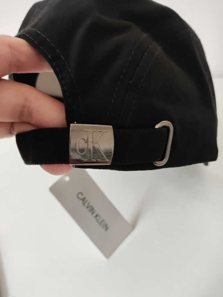 Calvin Klein Męska Damska czapka z daszkiem bejsbolówka, Włochy 36579