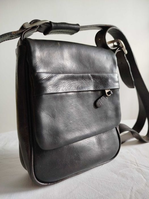 Torba męska na ramię  skórzana SASA