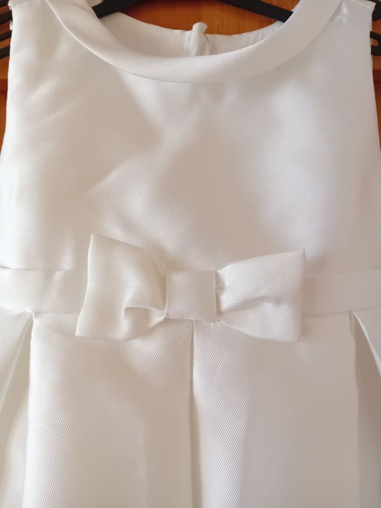 Sukienka biała + bolerko - CoolClub - r. 74