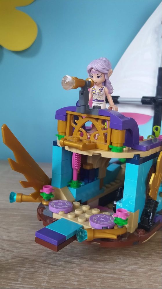 Klocki lego elves 41073 statek Naidy