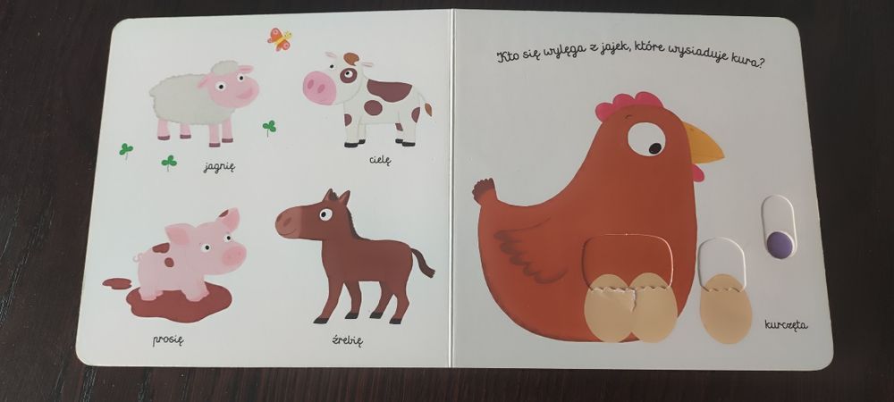 Książka "Pierwsze słowa młode zwierzęta"