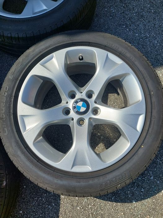 Jantes BMW X1 17" originais + pneus Pirelli Run Flat