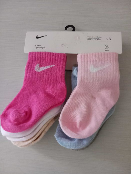 Skarpetki NIKE dla dziewczynki 12-24 miesiące
