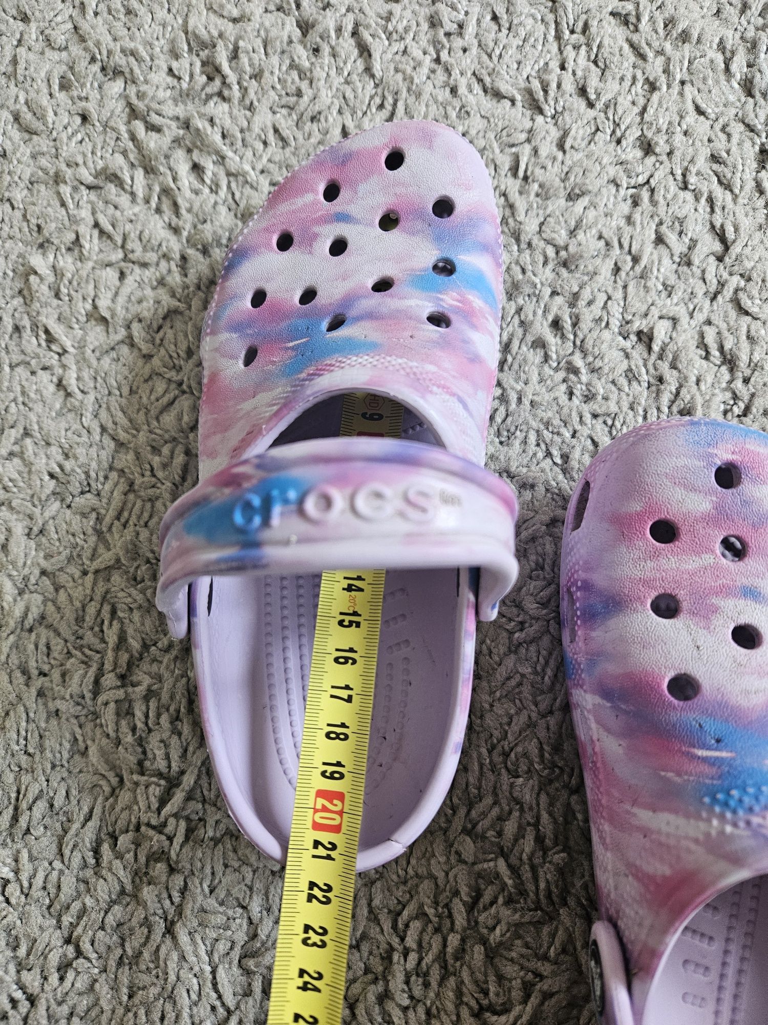 Crocs klapki sandały Crocsy j2 33 34 sandałki dla dziewczynki