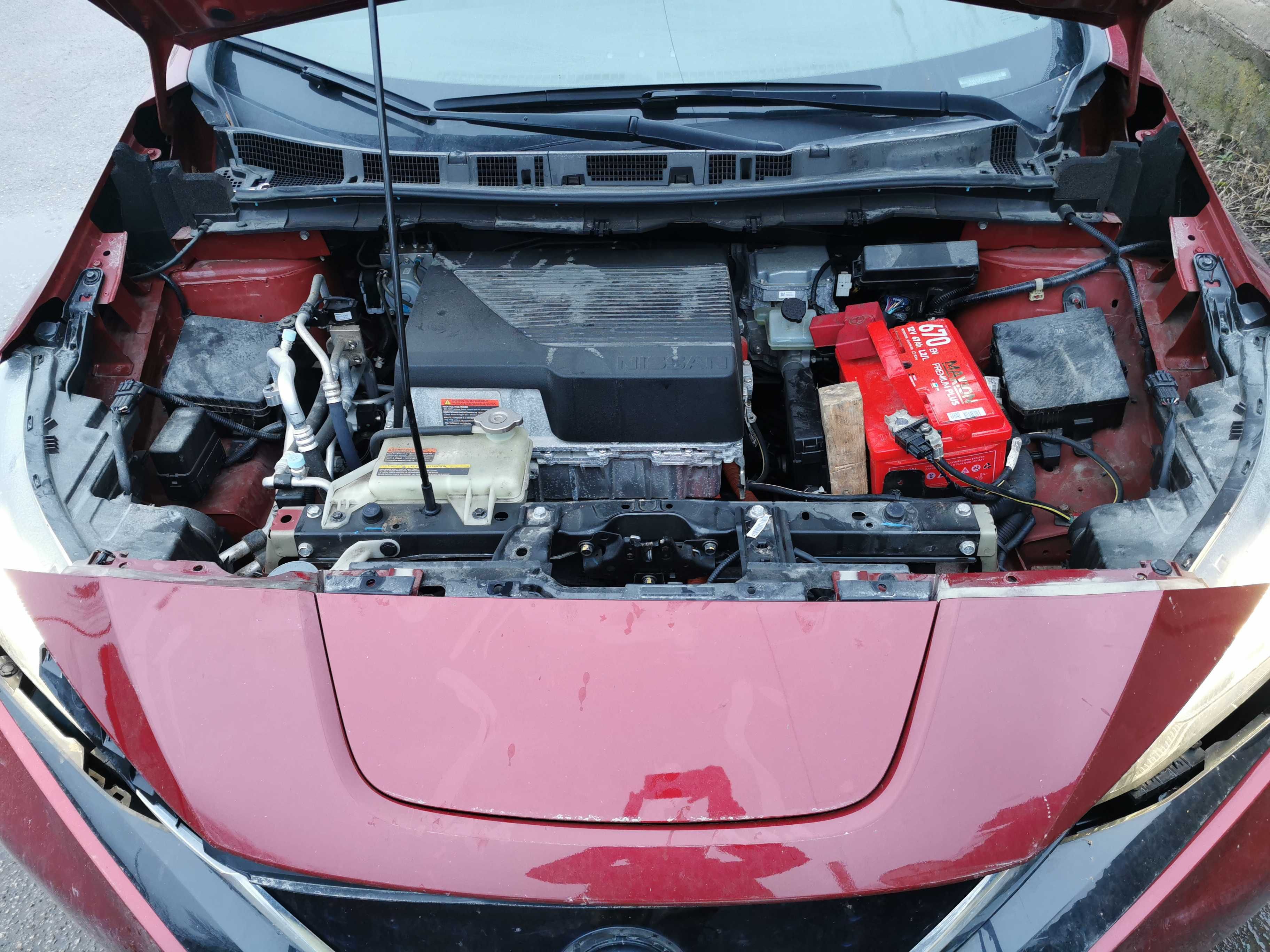 Запчасти Nissan Leaf 2 2017-2024г ez1 Дверь Разборка