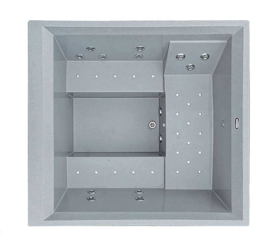 JACUZZI OGRODOWE MODERN 5-6 Osobowe w zabudowie