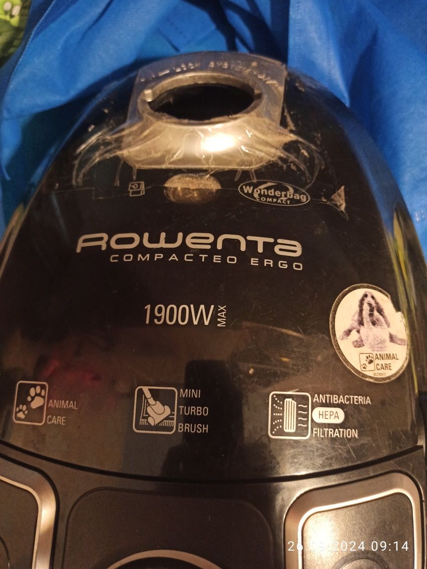 Продам нерабочий пылесос ровента rowenta RO5295R1
