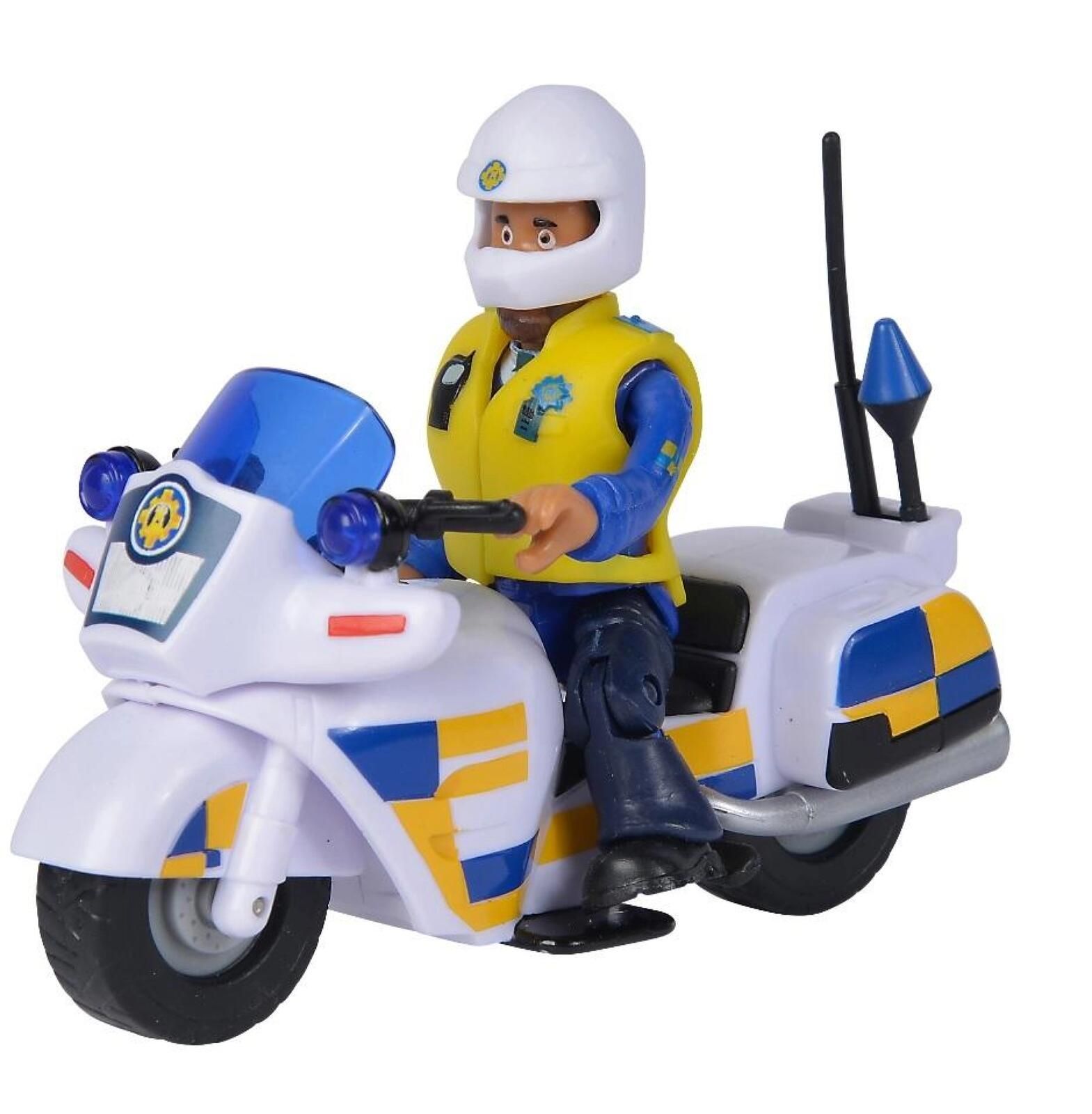 Strażak Sam Motor policyjny z figurką pudełko,165x123 mm
