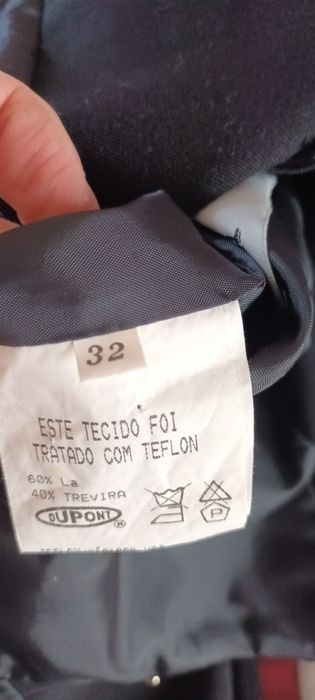 Traje académico feminino Coimbra tamanho 32