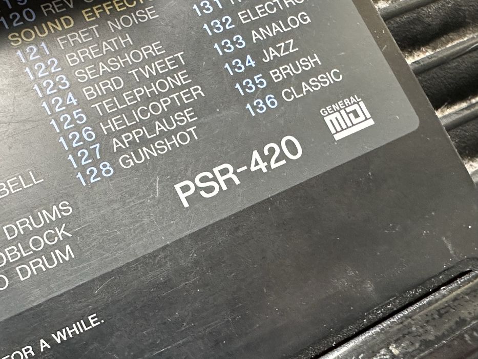 Синтезатор Yanaha PSR 420