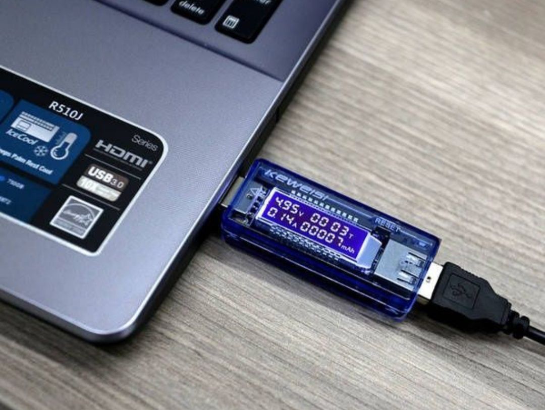 Tester USB Тестер Keweisi KWS-V20 вольтметр амперметр тестер ємності