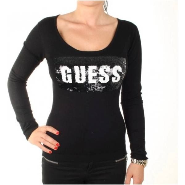 Sweterek cekiny guess