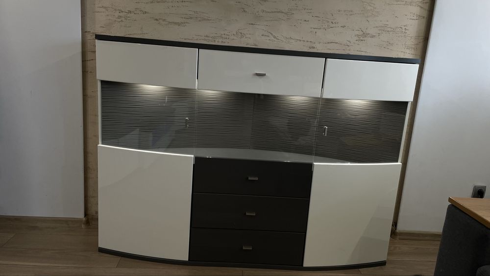 Zestaw mebli do salonu ,komoda witryna RTV