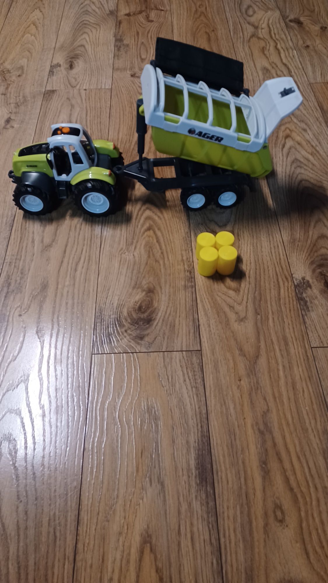 Traktor przyczepa Ager zabawka