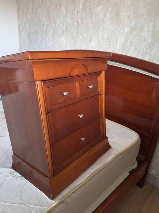 Mobília de quarto completa cerejeira
